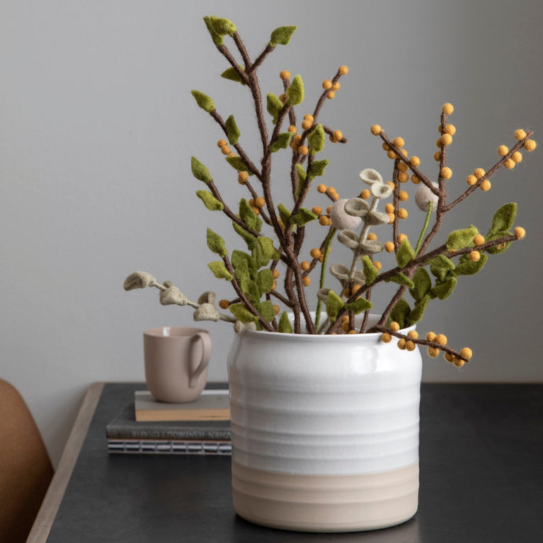 Blattzweig Stängel Eukalyptus salbei - 37 cm (Gry & Sif)