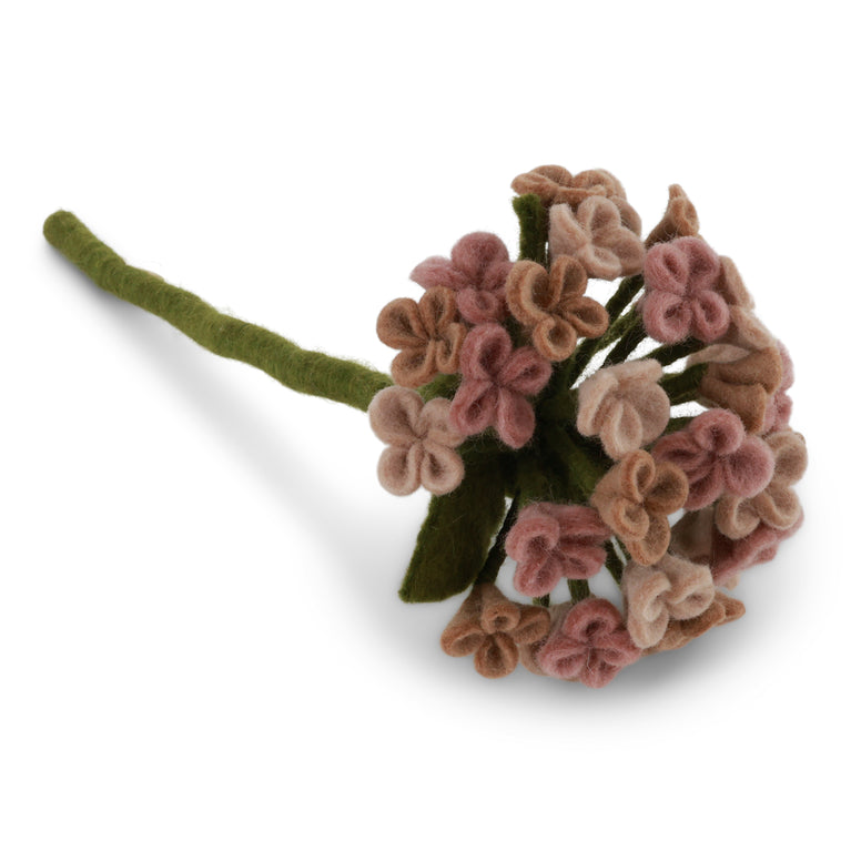 große Hortensie / Hydrangea (1 Stück) - Filzblumen - 40cm (Gry & Sif)