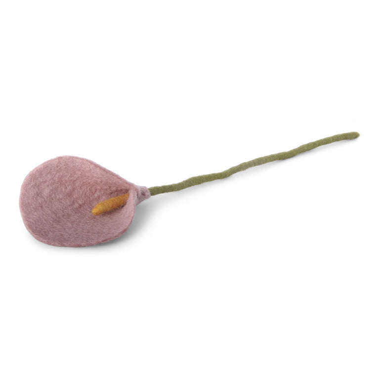 Einzelne Lilie/Flamingoblume/Calla - 34cm (Gry & Sif)