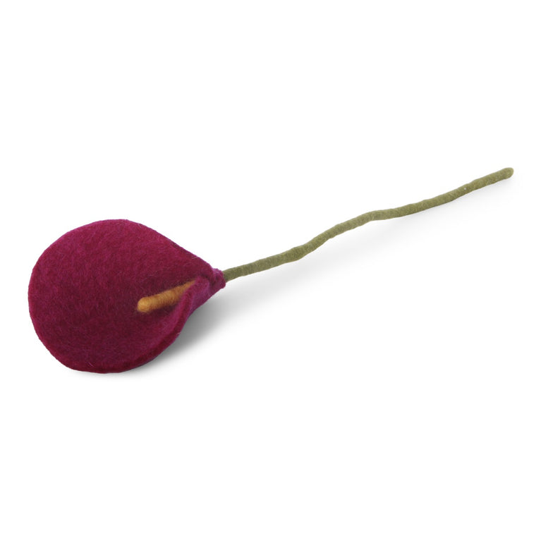 Einzelne Lilie/Flamingoblume/Calla - 34cm (Gry & Sif)