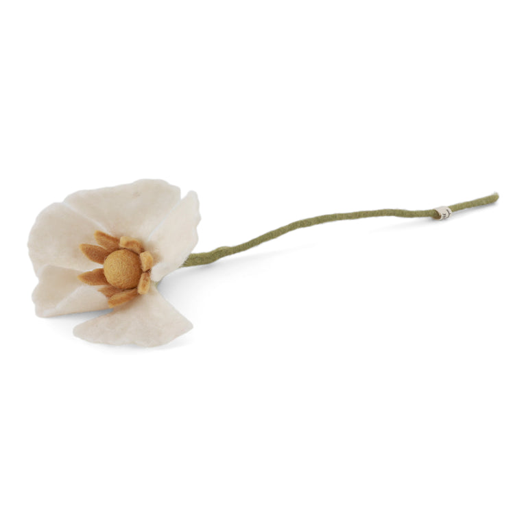 Mohnblume aus Filz Klatschmohn - Filzblume 32cm (Gry & Sif)