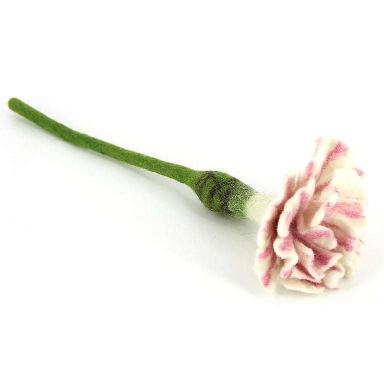 Kornblume aus Filz Blume Filzblume - 1 Stück ca. 41cm (Globo Fair Trade Partner)