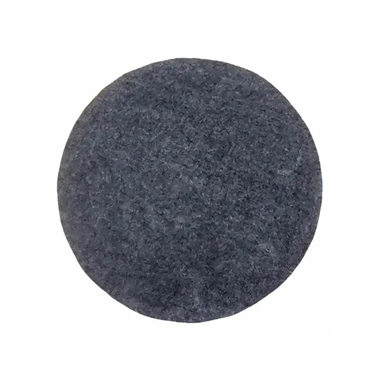 Flache Sitzkissen (1cm) aus 100% Wolle, rund, Ø40cm, Stuhlkissen (Nepalaya)