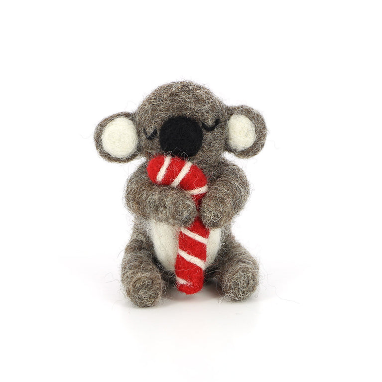 Anhänger KOALA Kiro, Filz Weihnachten Deko (Globo Fair Trade)