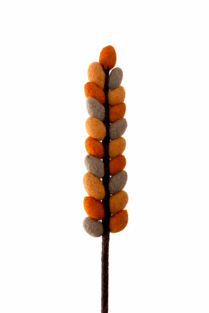Weizenähre aus Filz, Zweig ca. 45cm (Globo Fair Trade Partner)