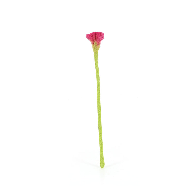 Mohnblume Fantasieblume aus Filz (1 Stück o. 12 Stück) - Filzblumen (GLOBO Fair Trade Partner)