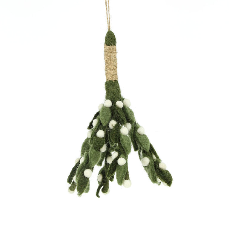 Mistel Mistelzweig aus Filz (Globo Fair Trade Partner)
