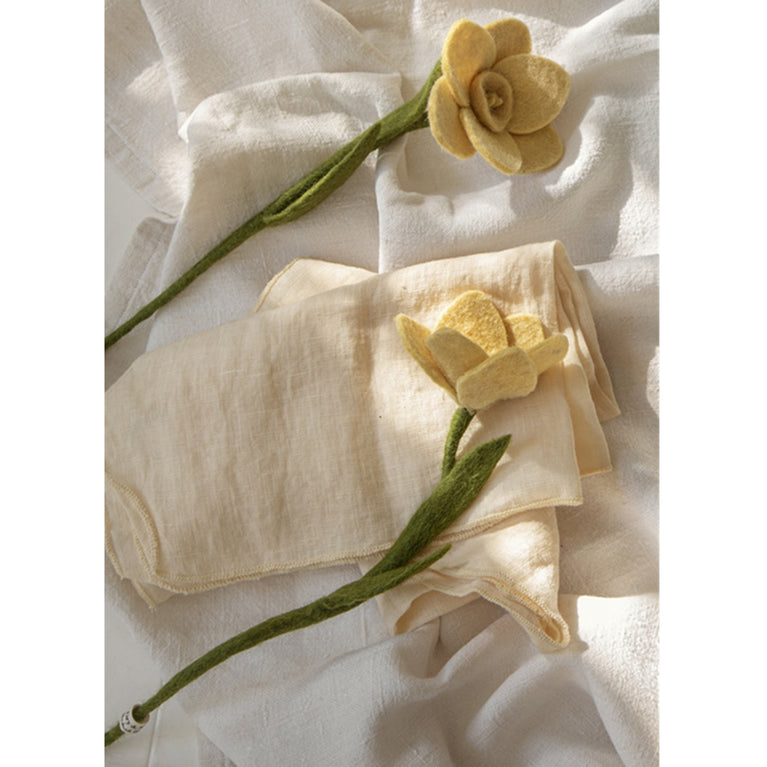 große oder kleine Osterglocke / Narzisse (1 Stück) - Filzblumen - 18cm / 30cm (Gry & Sif)