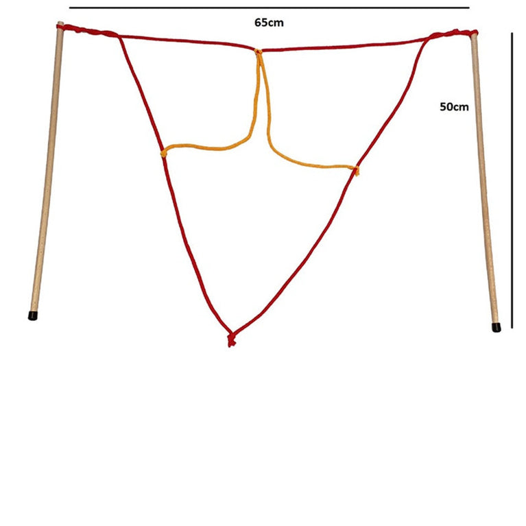 3 Paar Riesenseifenblasen Stäbe "klassisch" (50cm Holz) + Pulver 10L Seifenblasenflüssigkeit