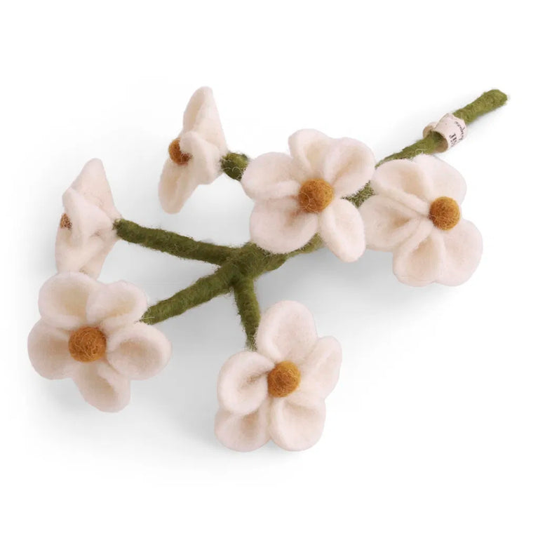 Vergissmeinnicht - Veilchen (1 Stück) - Filzblumen für Ostern Frühling - 20cm (Gry & Sif)