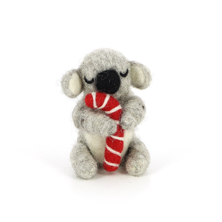 Anhänger KOALA Kiro, Filz Weihnachten Deko (Globo Fair Trade)